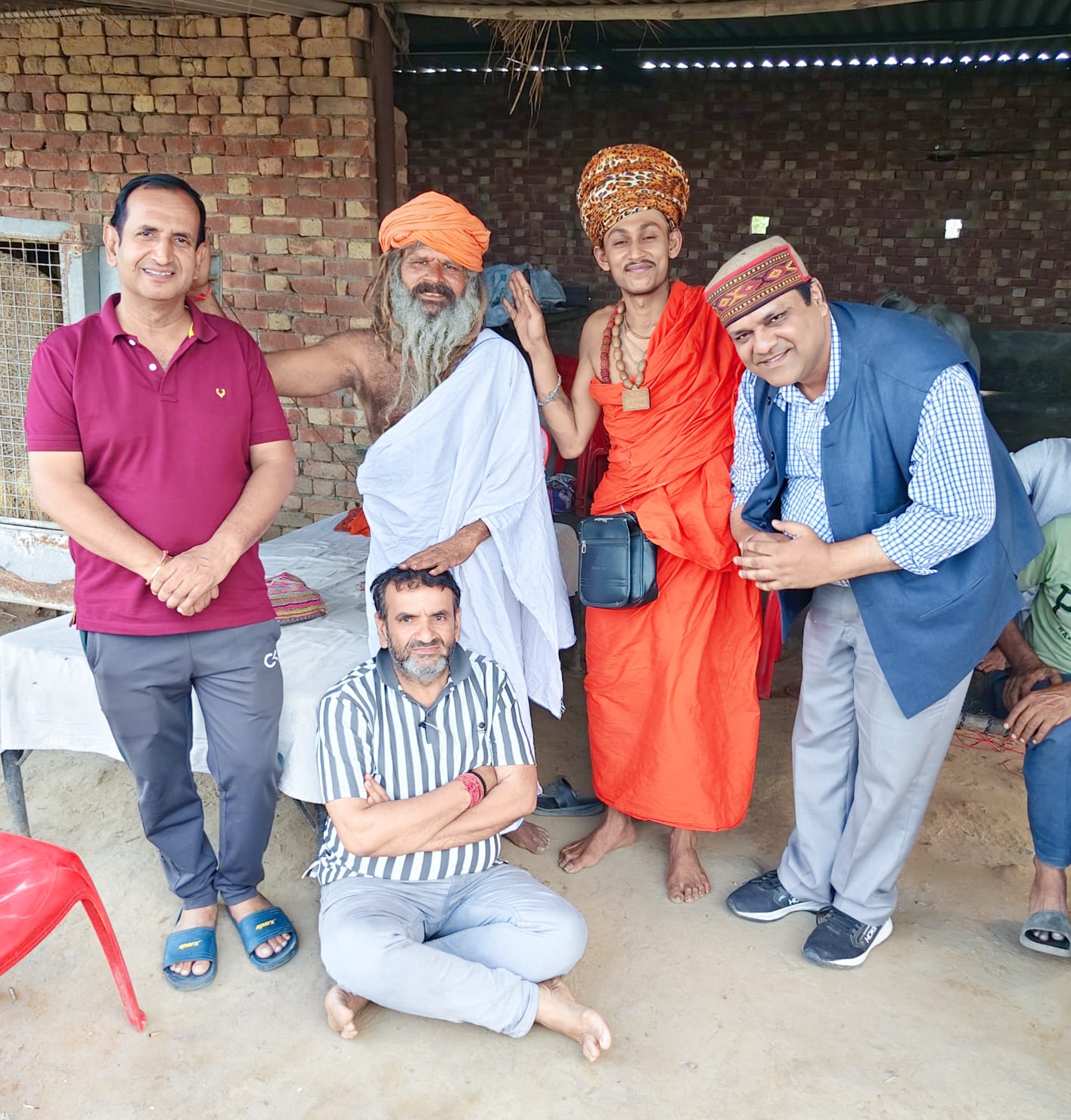बाबा अचानकनाथ महाराज की 41 दिनों की तपस्या पूर्ण होने पर लगा भक्तों का जमावड़ा