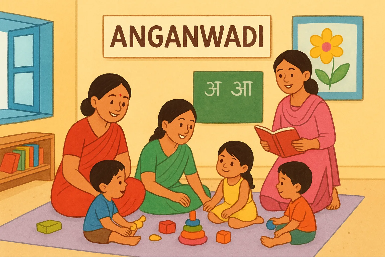 तीन महीने से आंगनवाड़ी से राशन नहीं मिलने से सैकड़ों लाभार्थी परेशान महिलाओं ने उठाए सवाल